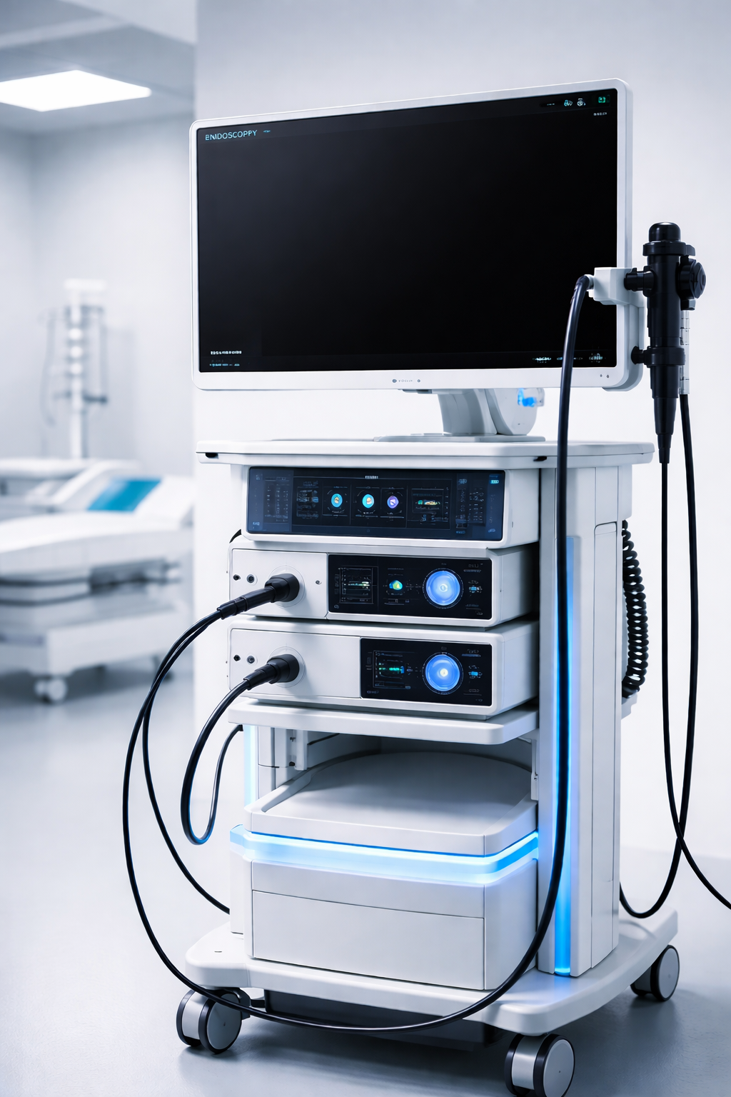 Equipamento moderno para exames